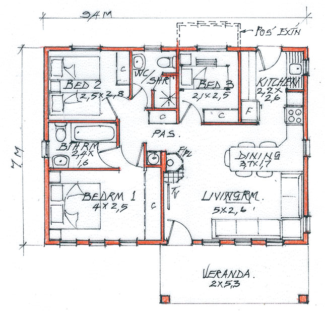 tuscan-style-3-bedroom-home-sketch-farmer-s-weekly